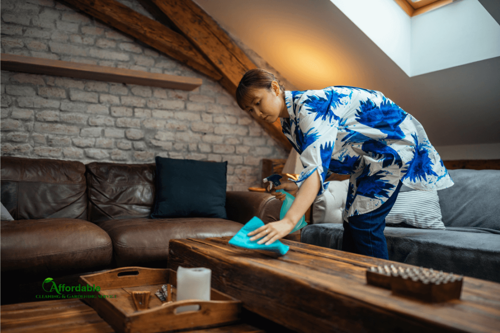 Bamboo furniture cleaning methods