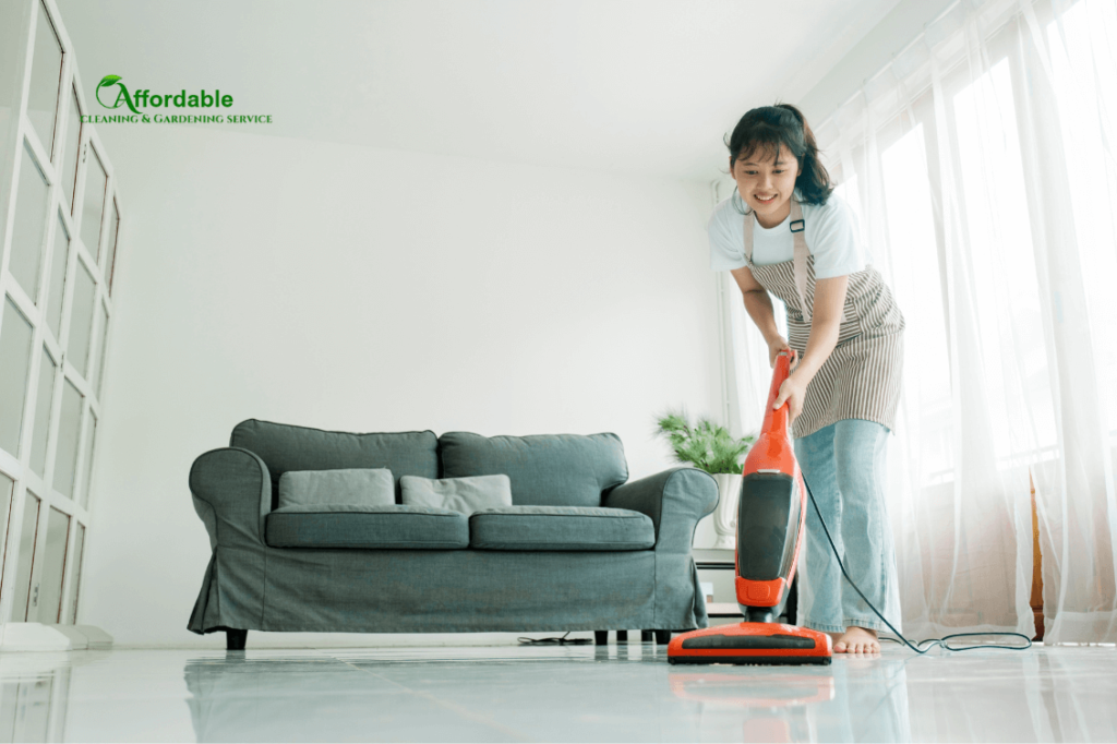 Professional cleaning for moving out