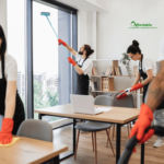 Property exit cleaning